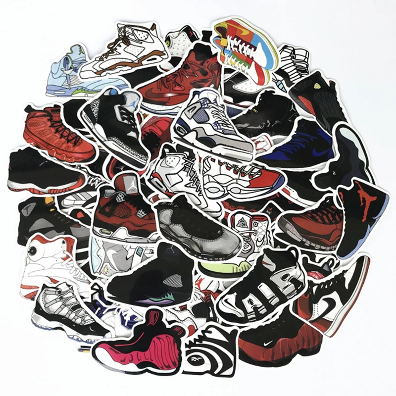 AQK 60Pcs/Lot Basketball Stars Sneakers Stickers For Skateboard Travel Case Laptop Notebook Guitar Car Vinyl Dope Sticker Decals
AQK 60Pcs/Lot Basketball Stars Sneakers Stickers For Skateboard Travel Case Laptop Notebook Guitar Car Vinyl Dope Sticker Decals