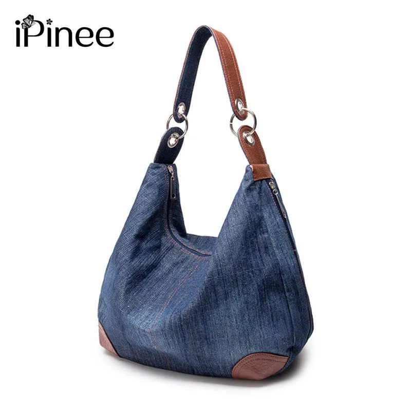 iPinee Women Large Capacity Denim Blue Canvas Handbag Ladies Simple Tote Bags for Women Messenger Shoulder Bags Sac A Main
iPinee Women Large Capacity Denim Blue Canvas Handbag Ladies Simple Tote Bags for Women Messenger Shoulder Bags Sac A Main