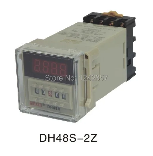 Digital time relay DH48S-2Z DC 24v time delay relay pre-formulation time relay
Digital time relay DH48S-2Z DC 24v time delay relay pre-formulation time relay