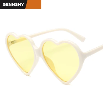 2018 New Heart Sunglasses Women Big Frame Lovely Plastic Sunglasses Mirror Men Peach Shape Sunglasses Ocean Lenses Traveling
2018 New Heart Sunglasses Women Big Frame Lovely Plastic Sunglasses Mirror Men Peach Shape Sunglasses Ocean Lenses Traveling