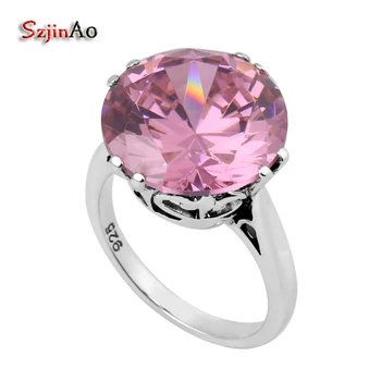 Szjinao Victoria Punk Antique Engagement Pink Stone Crystal Jewelry 925 Silver Jewelry Wedding Ring for Christmas Gift
Szjinao Victoria Punk Antique Engagement Pink Stone Crystal Jewelry 925 Silver Jewelry Wedding Ring for Christmas Gift