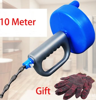1PC New Design Kitchen Toilet Sewer Blockage Hand Tool Pipe Dredger 10 meters Drains Dredge Pipes Sewer Sink Cleaning Clogs
1PC New Design Kitchen Toilet Sewer Blockage Hand Tool Pipe Dredger 10 meters Drains Dredge Pipes Sewer Sink Cleaning Clogs