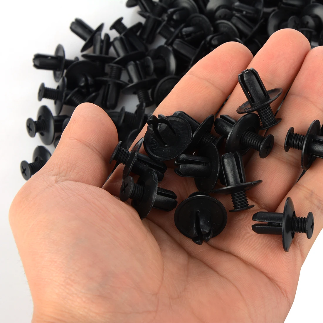 100 pcs 8mm Hole Door Rivet Plastic Clip Fasteners Black Cars Lined Cover Barbs Rivet Auto Fasteners For Cars Hot Sale
100 pcs 8mm Hole Door Rivet Plastic Clip Fasteners Black Cars Lined Cover Barbs Rivet Auto Fasteners For Cars Hot Sale