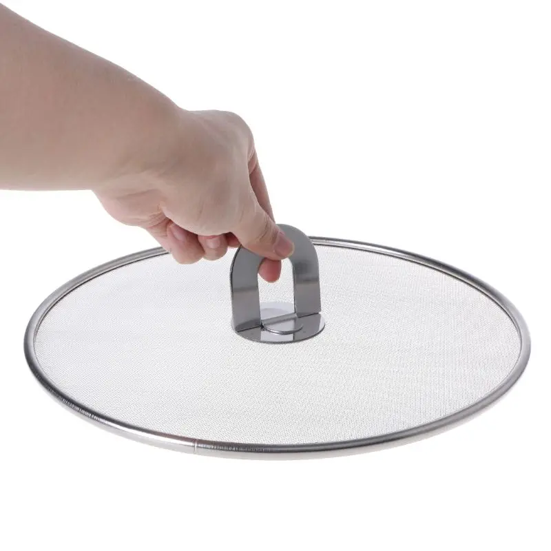 Stainless Steel Splatter Screen Anti Grease Frying Pan Cover Lid Oil Proofing Splash Guard Kitchen
Stainless Steel Splatter Screen Anti Grease Frying Pan Cover Lid Oil Proofing Splash Guard Kitchen