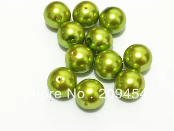 20mm 100pcs/lot Olive Green Chunky Round Imitation Pearl Acrylic Loose Beads For Kids Jewelry Making
20mm 100pcs/lot Olive Green Chunky Round Imitation Pearl Acrylic Loose Beads For Kids Jewelry Making