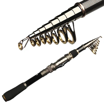 1.8M-3.0M Telescopic Carbon Fiber Rock Fishing Rod with Retractable Handle Ultralight Portable Fishing Pole Sea Fishing Tackle
1.8M-3.0M Telescopic Carbon Fiber Rock Fishing Rod with Retractable Handle Ultralight Portable Fishing Pole Sea Fishing Tackle