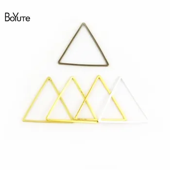 BoYuTe 100Pcs 15MM 17MM 20MM 24MM 29MM Metal Brass Geometric Triangle Connector Charms 4 Colors DIY Jewelry Findings Components
BoYuTe 100Pcs 15MM 17MM 20MM 24MM 29MM Metal Brass Geometric Triangle Connector Charms 4 Colors DIY Jewelry Findings Components