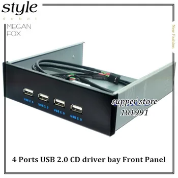 New 4 Ports USB 2.0 Front Panel HUB Combo Adapter Bracket USB2.0 Bay Internal with 15 pin SATA Power Cable 5.25" CD driver bay
New 4 Ports USB 2.0 Front Panel HUB Combo Adapter Bracket USB2.0 Bay Internal with 15 pin SATA Power Cable 5.25" CD driver bay