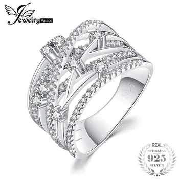 Jewelrypalace Luxurious Round Wide Band Cocktail Ring For Women Genuine 925 Sterling Silver Wedding Jewelry Gift
Jewelrypalace Luxurious Round Wide Band Cocktail Ring For Women Genuine 925 Sterling Silver Wedding Jewelry Gift
