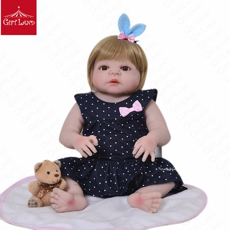 Reborn Baby Doll Handmade Bonecas Fashion Baby Princess Bebe Reborn Corpo De Silicone Inteiro Realista Gift Baby Dropshiping HOT
Reborn Baby Doll Handmade Bonecas Fashion Baby Princess Bebe Reborn Corpo De Silicone Inteiro Realista Gift Baby Dropshiping HOT