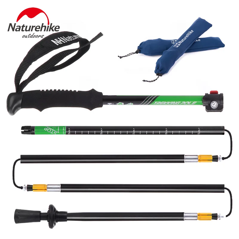 NatureHike Ultra-light EVA Handle 5-Section Adjustable Canes Walking Sticks Trekking Pole Alpenstock For Outdoor 1PC NH15A023-Z
NatureHike Ultra-light EVA Handle 5-Section Adjustable Canes Walking Sticks Trekking Pole Alpenstock For Outdoor 1PC NH15A023-Z