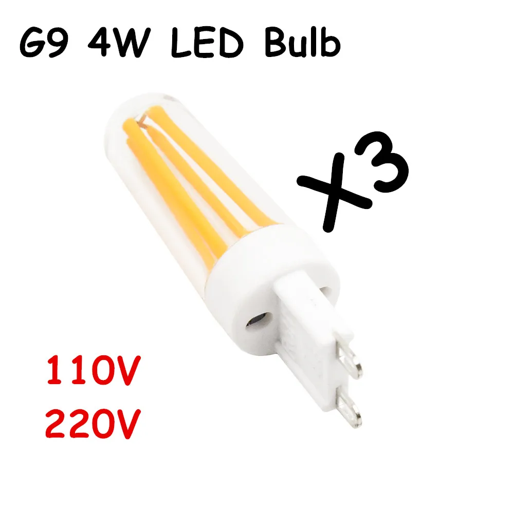G9 LED Lamp 110V 220V Mini LED G9 Filament Bulb 4W G9 Light Bulb High Quality Chandelier Lights Warm/Cold White
G9 LED Lamp 110V 220V Mini LED G9 Filament Bulb 4W G9 Light Bulb High Quality Chandelier Lights Warm/Cold White