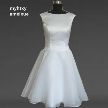 2017 Sleeveless Soft Satin Scoop Knee-length Zipper A-line Cap Sleeve Vintage Cheap Short Wedding Dresses Vestido De Noiva Poc
2017 Sleeveless Soft Satin Scoop Knee-length Zipper A-line Cap Sleeve Vintage Cheap Short Wedding Dresses Vestido De Noiva Poc