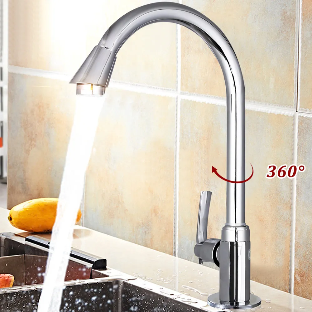 360 Rotating Kitchen Sink Basin Mixer Tap Spout Single Handle Faucet for Bathroom J2Y
360 Rotating Kitchen Sink Basin Mixer Tap Spout Single Handle Faucet for Bathroom J2Y