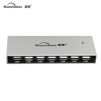 Blueendless Free shipping 2.0 usb A aluminum 7 port usb extension splitter card reader hub home office For usb flash drive
Blueendless Free shipping 2.0 usb A aluminum 7 port usb extension splitter card reader hub home office For usb flash drive