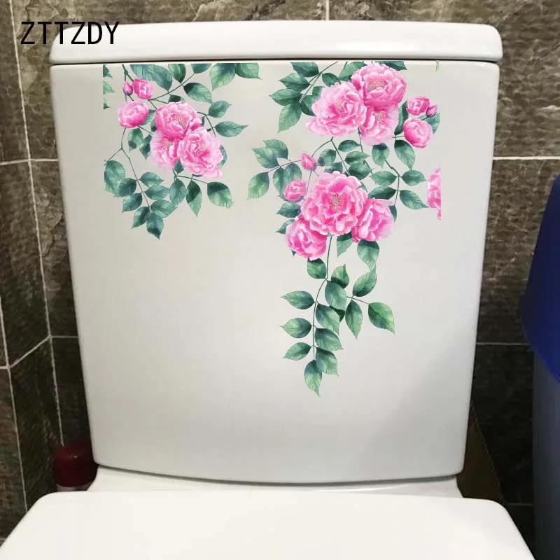 ZTTZDY 23*23CM Chinese Style Watercolor Rose Flower Living Room Wall Sticker Toilet Decor T2-0345
ZTTZDY 23*23CM Chinese Style Watercolor Rose Flower Living Room Wall Sticker Toilet Decor T2-0345