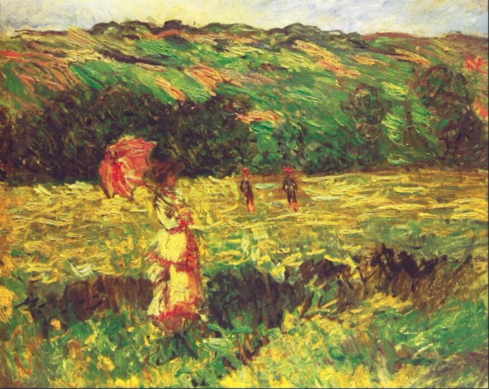 High quality Oil painting Canvas Reproductions The Promenade near Limetz (1887) By Claude Monet hand painted
High quality Oil painting Canvas Reproductions The Promenade near Limetz (1887) By Claude Monet hand painted