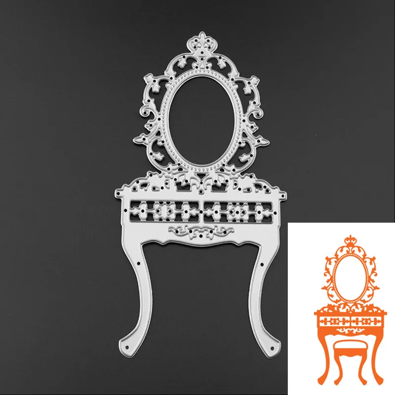 Makeup Table Metal Cutting Dies For Scrapbooking Stencils DIY Album Cards Decoration Crafts Embossing Folder Die Cuts Template
Makeup Table Metal Cutting Dies For Scrapbooking Stencils DIY Album Cards Decoration Crafts Embossing Folder Die Cuts Template
