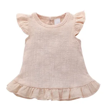 WEIXINBUY Baby Girl Dress Baby Clothes Shirt Top Linen Cotton Casual Baby Girl Clothes Retro Sleeveless Princess Dress For Girls
WEIXINBUY Baby Girl Dress Baby Clothes Shirt Top Linen Cotton Casual Baby Girl Clothes Retro Sleeveless Princess Dress For Girls