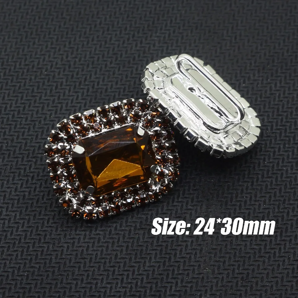 Hot 10pcs/Set 22*28mm Coffee color Rhinestone Buttons Shank Diy Sewing Fitting Bling For Jewelry Accessory Wedding Party Supply
Hot 10pcs/Set 22*28mm Coffee color Rhinestone Buttons Shank Diy Sewing Fitting Bling For Jewelry Accessory Wedding Party Supply
