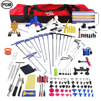 PDR Push Rod Hooks Crowbar Dent Removal Paintless Dent Repair Tools LED Light Reflector Board Hand Tool Set PDR Kit Ferramentas
PDR Push Rod Hooks Crowbar Dent Removal Paintless Dent Repair Tools LED Light Reflector Board Hand Tool Set PDR Kit Ferramentas