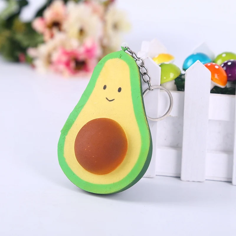 10CM Jumbo Avocado Smile Squishy Straps Keychain Charm Soft Squeeze Slow Rising Simulation Fruit Kids Fun Gift keyring
10CM Jumbo Avocado Smile Squishy Straps Keychain Charm Soft Squeeze Slow Rising Simulation Fruit Kids Fun Gift keyring