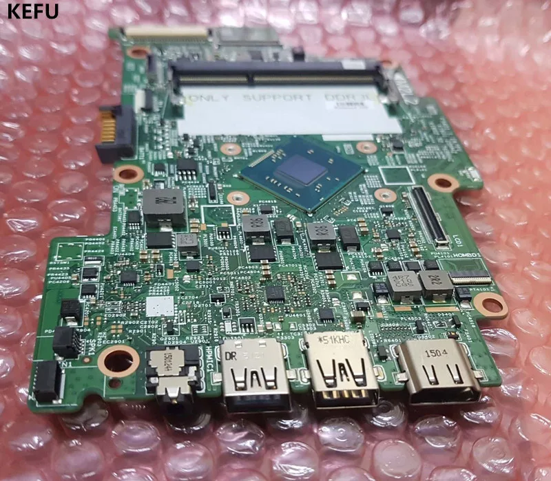Материнская плата KEFU для ноутбука DELL N3530 системная с процессором 100%