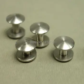 free shipping arc10*4* 6mm fastener wallet bag screw stainless steel belt screw Rivet diy handmade leather garmnet hardware part 
free shipping arc10*4* 6mm fastener wallet bag screw stainless steel belt screw Rivet diy handmade leather garmnet hardware part