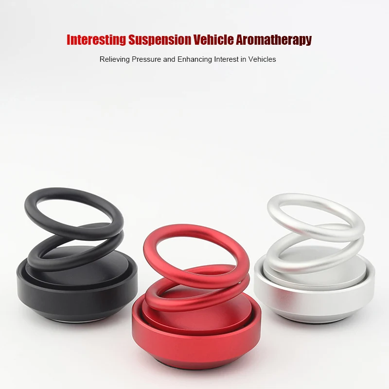 Hot Car Aromatherapy High-end Double Ring Rotating Designed Car Air Purifier Cars Fragrance BX*
Hot Car Aromatherapy High-end Double Ring Rotating Designed Car Air Purifier Cars Fragrance BX*