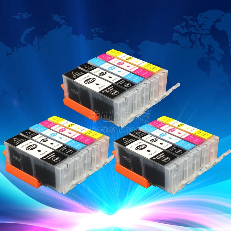 On promotion,3 Sets Ink Cartridges for Canon MG5750 MG5751 MG5752 MG5753 MG6850 MG6851 etc.
On promotion,3 Sets Ink Cartridges for Canon MG5750 MG5751 MG5752 MG5753 MG6850 MG6851 etc.