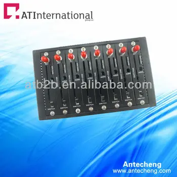 Factory 8 port modem pool sms gsm MC55i bulk sms Quad band work worldwide by Antecheng
Factory 8 port modem pool sms gsm MC55i bulk sms Quad band work worldwide by Antecheng