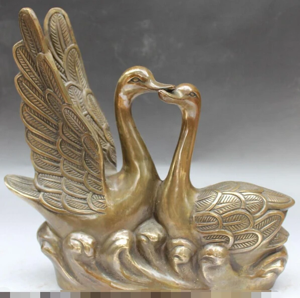 12" Royal Chinese Pure Bronze Folk FengShui Animal Double Duck Statue Sculpture R0709 Discount 35%
12" Royal Chinese Pure Bronze Folk FengShui Animal Double Duck Statue Sculpture R0709 Discount 35%