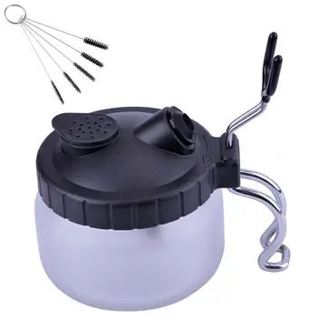 Airbrush Cleaning Pot,Clean Paint Jar With Air Brush Holder+Nozzle Cleaning Brush Set
Airbrush Cleaning Pot,Clean Paint Jar With Air Brush Holder+Nozzle Cleaning Brush Set