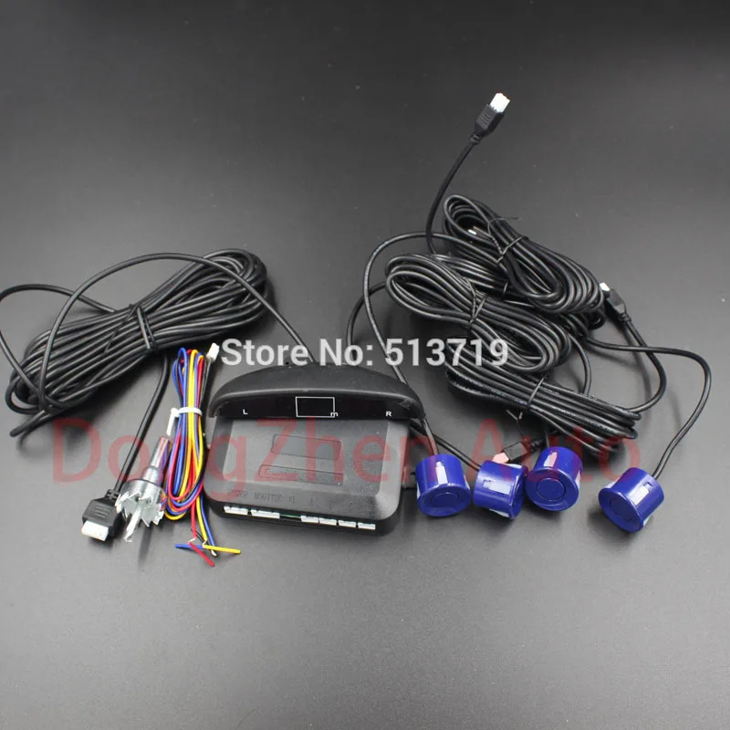 Dongzhen Car LED Parking Sensor Monitor Auto Reverse Backup Radar Detector System + LED Display + 4 Sensors 50 Colors To Choose
Dongzhen Car LED Parking Sensor Monitor Auto Reverse Backup Radar Detector System + LED Display + 4 Sensors 50 Colors To Choose