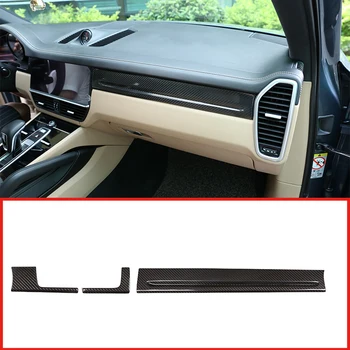 3pcs Real Carbon Fiber Material Interior Center Console Panel Cover Trim For Porsche Cayenne 2018 2019 Car Accessories For LHD
3pcs Real Carbon Fiber Material Interior Center Console Panel Cover Trim For Porsche Cayenne 2018 2019 Car Accessories For LHD