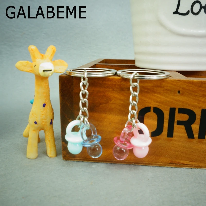Galabeme 24pcs/lot Acrylic blue & pink Baby's Nipple Keychain birthday party accessories wedding favors baby shower souvenir
Galabeme 24pcs/lot Acrylic blue & pink Baby's Nipple Keychain birthday party accessories wedding favors baby shower souvenir