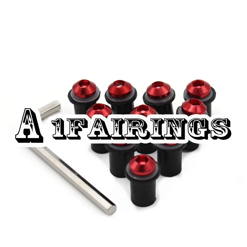 10pcs 5M Windshield Accessories Bolt Kit For Yamaha 1998 99 00 01 02 03 04 05 06 07 2008 YZF1000 R1 Windshield Screws Fastener
10pcs 5M Windshield Accessories Bolt Kit For Yamaha 1998 99 00 01 02 03 04 05 06 07 2008 YZF1000 R1 Windshield Screws Fastener