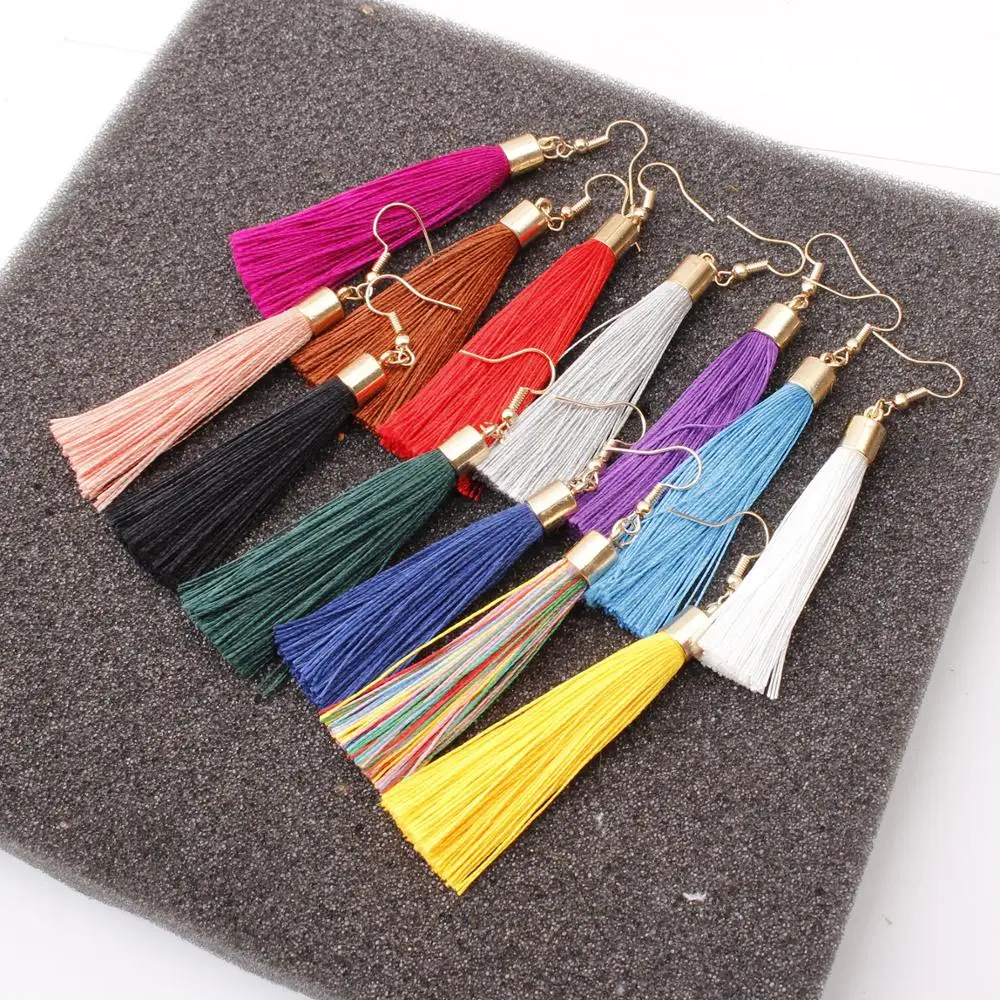 QTWINDY Tassel Drop Earrings for Women 2019 Bohemian Statement Earrings Fringe Drop Dangle Earring Vintage Pendientes Jewelry
QTWINDY Tassel Drop Earrings for Women 2019 Bohemian Statement Earrings Fringe Drop Dangle Earring Vintage Pendientes Jewelry