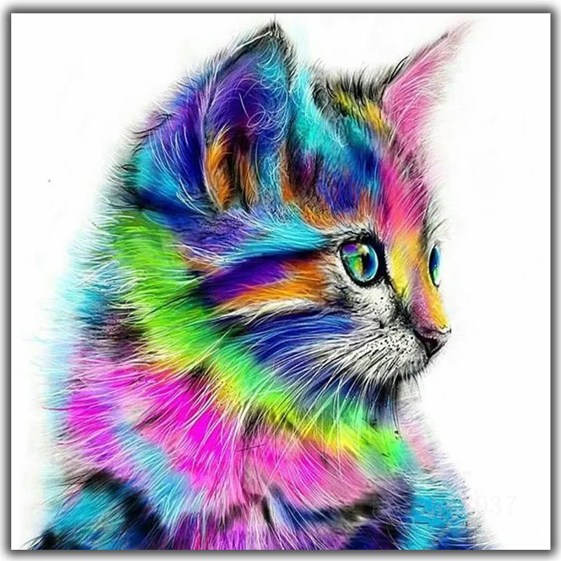 5D Diy Diamond Painting Cross Stitch Painted Color Of The Cat Needlework Diamond Embroidery Full Round Mosaic Decoration Resin
5D Diy Diamond Painting Cross Stitch Painted Color Of The Cat Needlework Diamond Embroidery Full Round Mosaic Decoration Resin