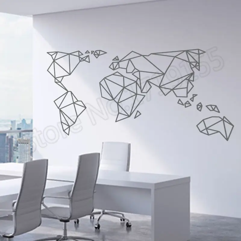 Origami World Map Wall Sticker Home Decoration Art Countries Decals Kids Rooms Accessories Creative Interior Wall Decal ZW134
Origami World Map Wall Sticker Home Decoration Art Countries Decals Kids Rooms Accessories Creative Interior Wall Decal ZW134