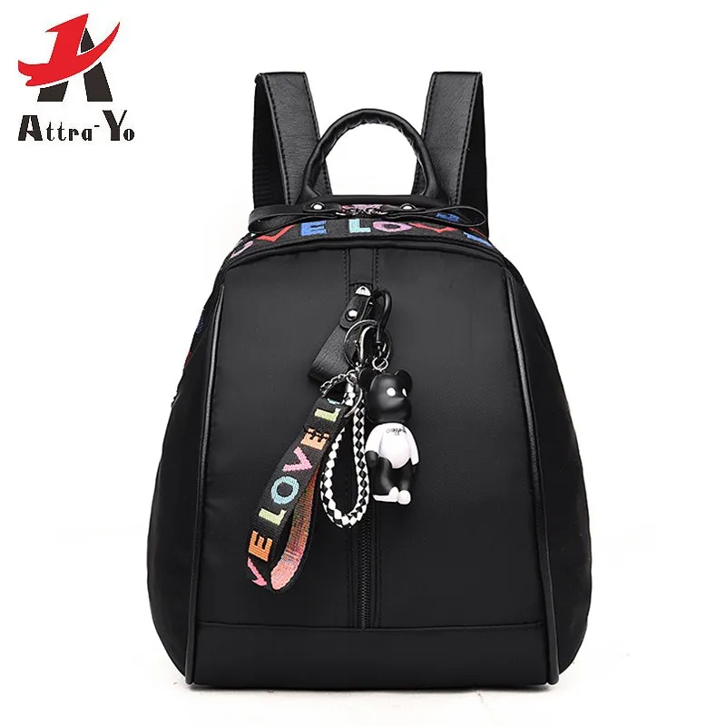 Attra-Yo Women Backpacks Female New 2019 Tide PU Female Black Bear School Travel Backpack Fashion Simple Casual Student Bag
Attra-Yo Women Backpacks Female New 2019 Tide PU Female Black Bear School Travel Backpack Fashion Simple Casual Student Bag