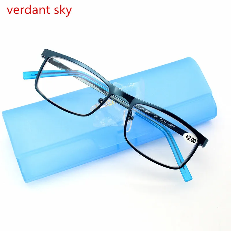 2018 Brand Designer Reading Glasses Women PD63 Square Stainless Steel Old Man Transparent Glasses Ochki Lentes De Lectura +1.5
2018 Brand Designer Reading Glasses Women PD63 Square Stainless Steel Old Man Transparent Glasses Ochki Lentes De Lectura +1.5
