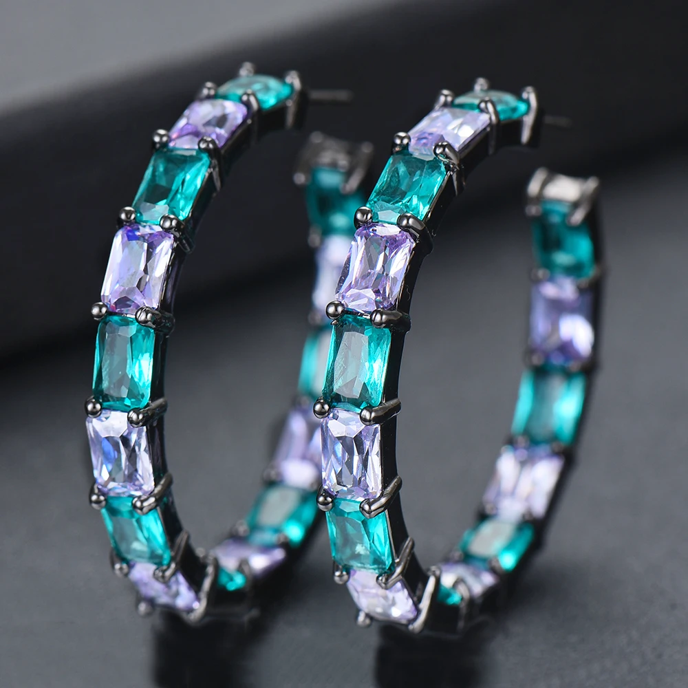 GODKI Luxury Brazilian Cubic Zircon CZ Statement Big Hoop Earrings For Women Wedding DUBAI Bridal Round Circle Hoop Earring 2019
GODKI Luxury Brazilian Cubic Zircon CZ Statement Big Hoop Earrings For Women Wedding DUBAI Bridal Round Circle Hoop Earring 2019