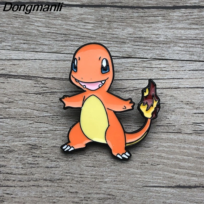 P3415 Dongmanli Charmander Metal Enamel Pins and Brooches for Women Men Lapel Pin Backpack Bags Badge Kids Gifts
P3415 Dongmanli Charmander Metal Enamel Pins and Brooches for Women Men Lapel Pin Backpack Bags Badge Kids Gifts