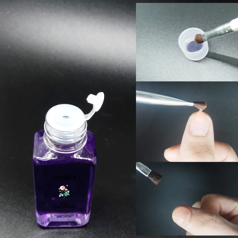 Yinikiz 30ml Poly Gel Transparent Purple Color Nail Liquid Slip Solution Clear Bottle Nail Form Nail Art Tools
Yinikiz 30ml Poly Gel Transparent Purple Color Nail Liquid Slip Solution Clear Bottle Nail Form Nail Art Tools