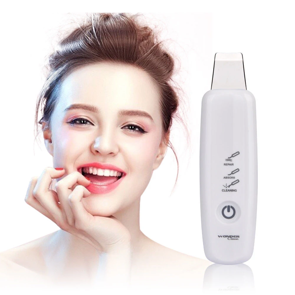 Ultrasonic Facial Portable Skin Scrubber Massager Machine Facial Skin Pore Deeply Cleaning Device Peeling Face Skin Care
Ultrasonic Facial Portable Skin Scrubber Massager Machine Facial Skin Pore Deeply Cleaning Device Peeling Face Skin Care