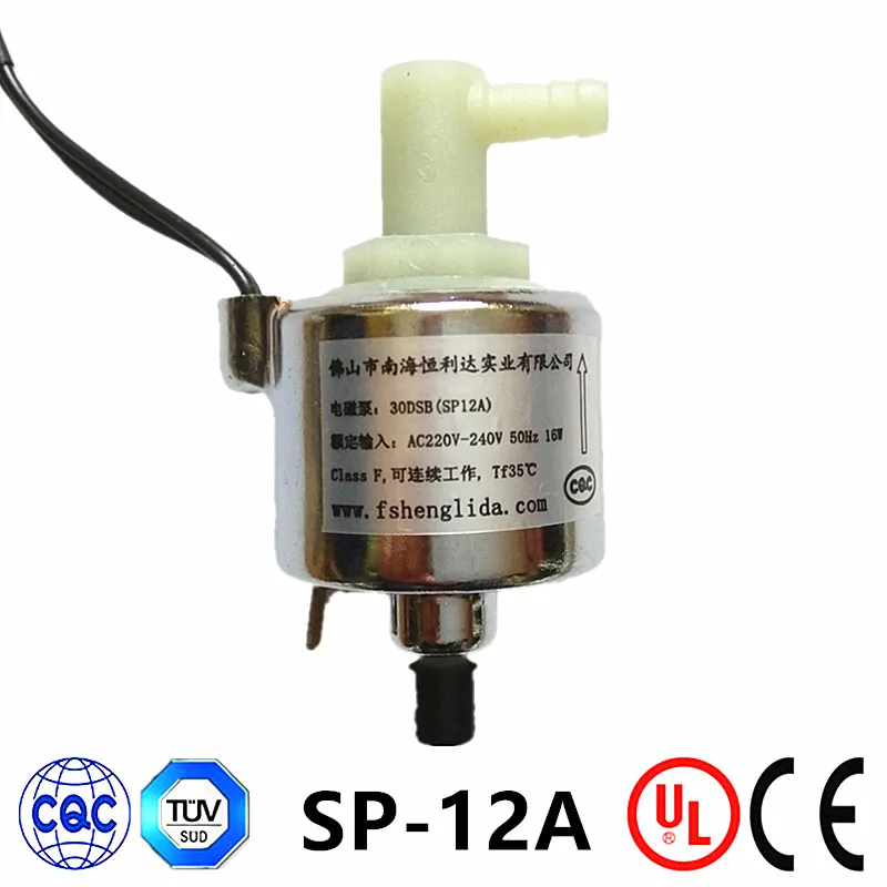 Vacuum cleaner electromagnetic pump Model 30DCB (SP12A) Voltage AC220V-50Hz Power 16W
Vacuum cleaner electromagnetic pump Model 30DCB (SP12A) Voltage AC220V-50Hz Power 16W