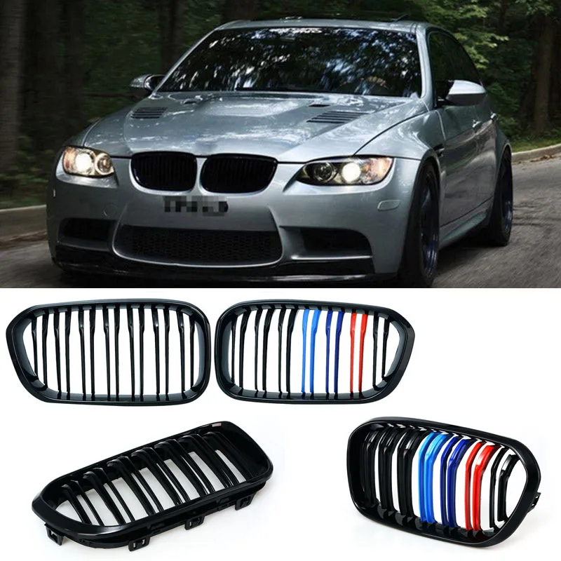 Car Styling Black M Color Double Slat Front Kidney Grille Grill Lattice For BMW F20 LCI 1 Series 114i 116i 118i 120i 125i
Car Styling Black M Color Double Slat Front Kidney Grille Grill Lattice For BMW F20 LCI 1 Series 114i 116i 118i 120i 125i