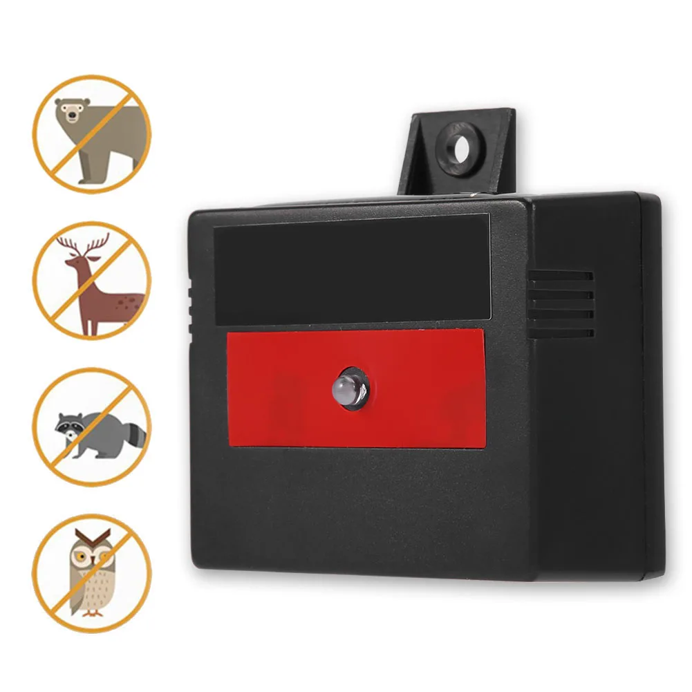 Solar Powered Animal Repeller for Cats Foxes Skunks Raccoons Raccoons Birds Repellent Farm Garden Skunks Rodent Mouse
Solar Powered Animal Repeller for Cats Foxes Skunks Raccoons Raccoons Birds Repellent Farm Garden Skunks Rodent Mouse