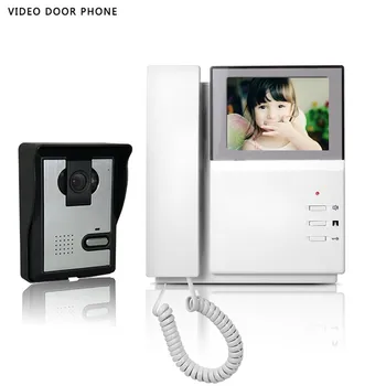 Hot sale video intercom system 4.3''tft lcd handset screen one monitor wire video doorphone for villa night vision one panel
Hot sale video intercom system 4.3''tft lcd handset screen one monitor wire video doorphone for villa night vision one panel
